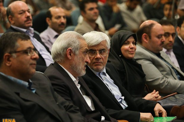 سخنرانی دکتر عارف واعلام حمایت از دکتر سالار مرادی